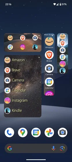 Launchy Widget Android Application Backgrounds